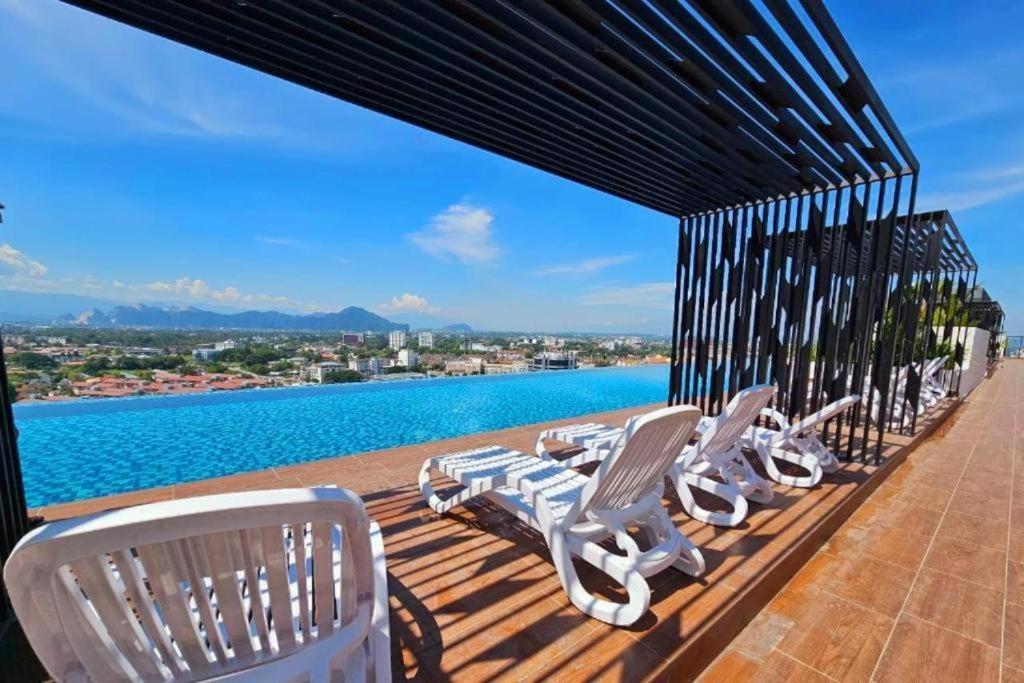 Jomstay - Horizon Suites Ipoh Town Skypool Exteriér fotografie
